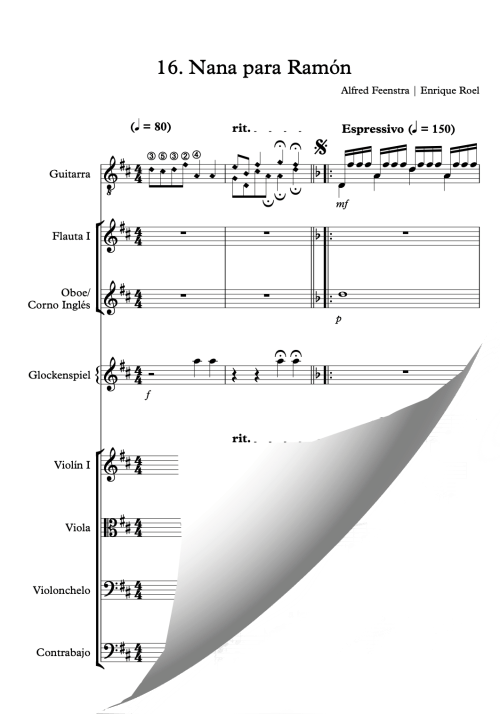 Nacido en Valencia | Nana para Ramón