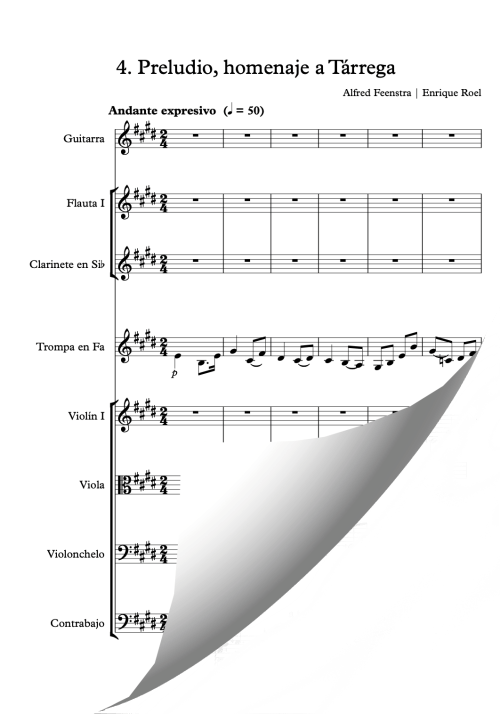 Nacido en Valencia | Preludio, homenaje a Tárrega