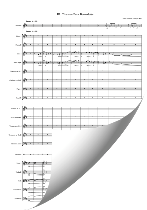 III. Chanson pour Bernadette