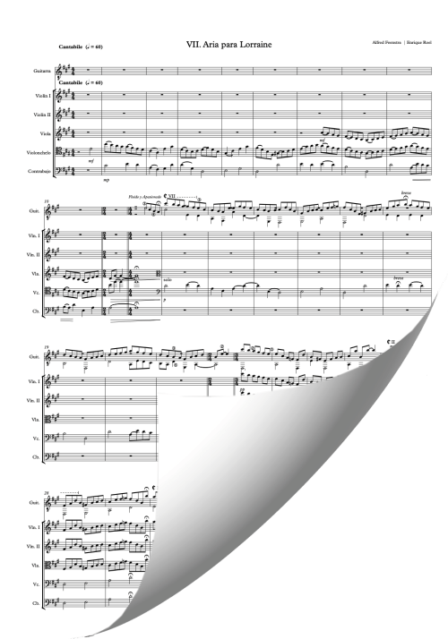 VII. Aria para Lorraine